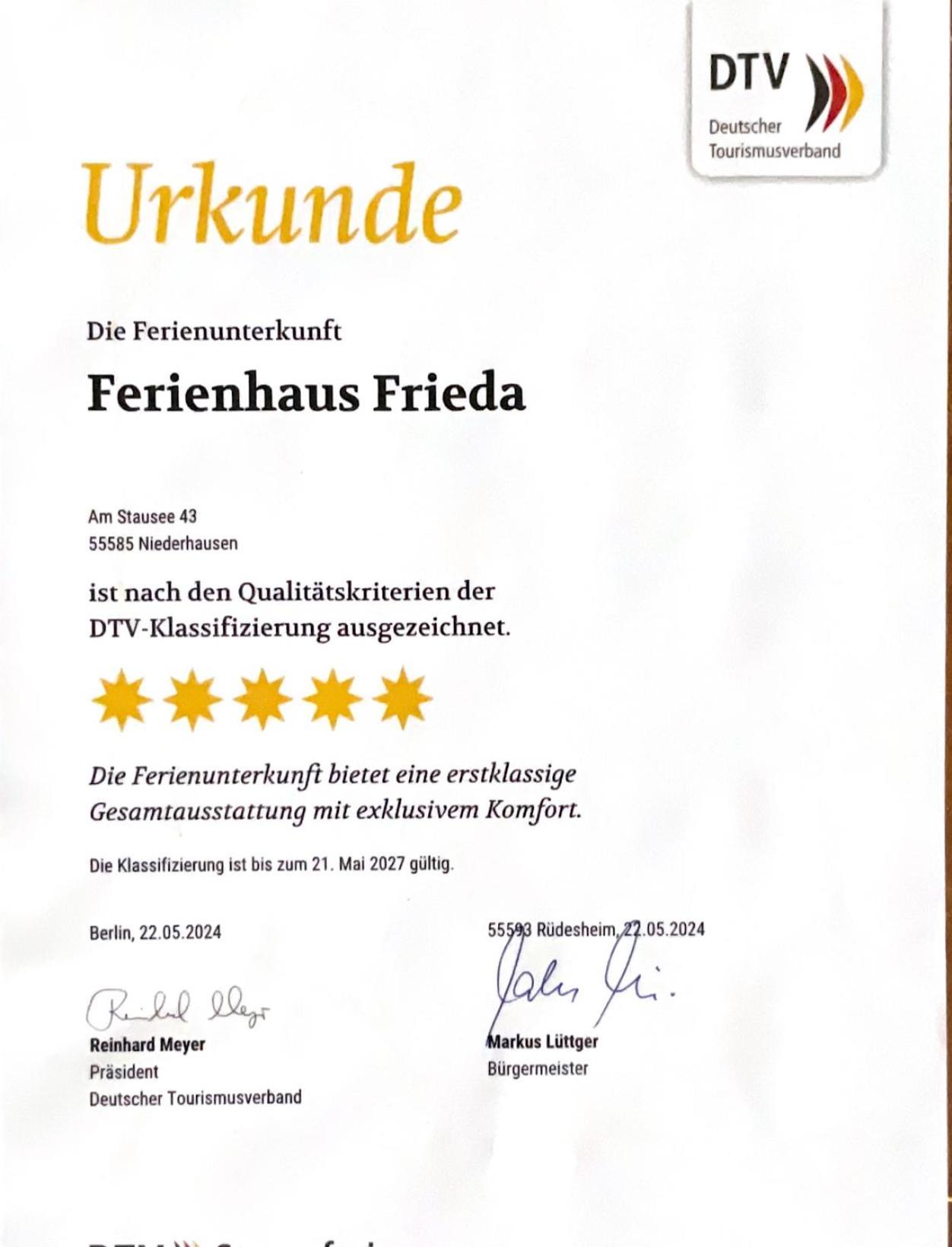 Ferienhaus Frieda Niederhausen Exterior foto